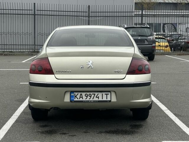Серый Пежо 407, объемом двигателя 2 л и пробегом 147 тыс. км за 4500 $, фото 3 на Automoto.ua