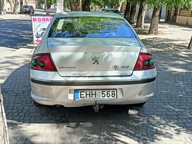 Сірий Пежо 407, об'ємом двигуна 2 л та пробігом 455 тис. км за 2100 $, фото 3 на Automoto.ua