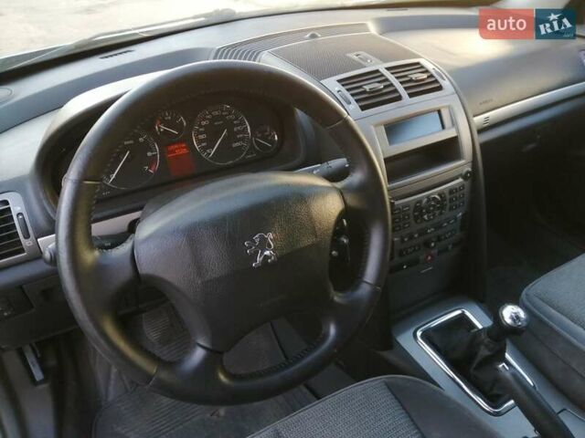 Серый Пежо 407, объемом двигателя 2 л и пробегом 220 тыс. км за 3500 $, фото 13 на Automoto.ua