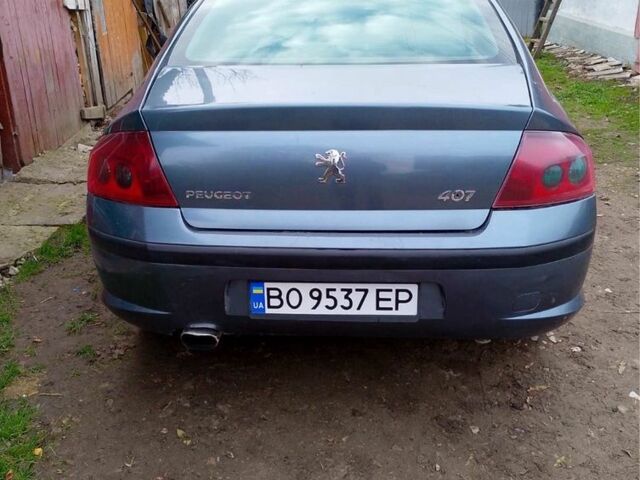 Серый Пежо 407, объемом двигателя 1.7 л и пробегом 500 тыс. км за 3100 $, фото 6 на Automoto.ua
