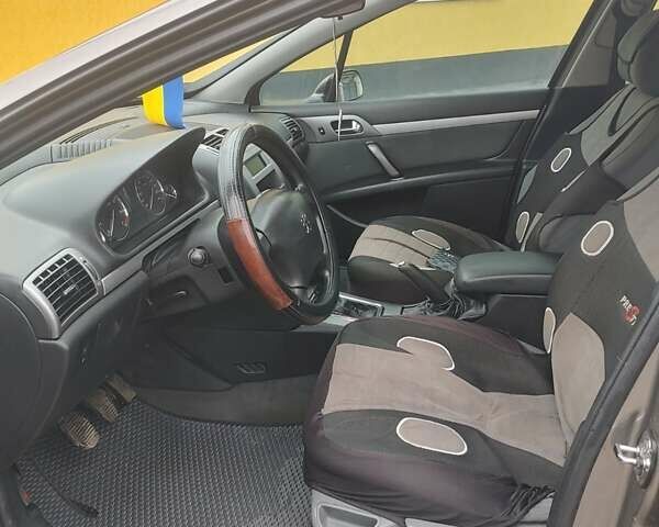 Серый Пежо 407, объемом двигателя 1.8 л и пробегом 193 тыс. км за 2999 $, фото 11 на Automoto.ua