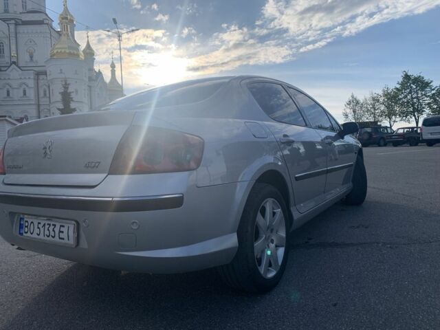 Серый Пежо 407, объемом двигателя 2 л и пробегом 319 тыс. км за 4800 $, фото 1 на Automoto.ua