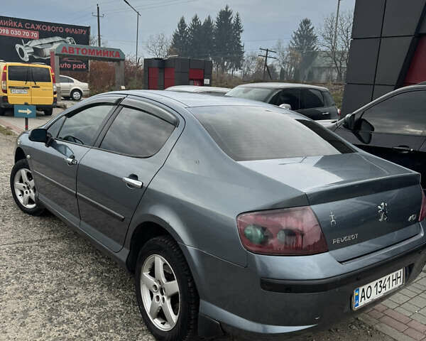 Сірий Пежо 407, об'ємом двигуна 1.75 л та пробігом 250 тис. км за 3000 $, фото 6 на Automoto.ua