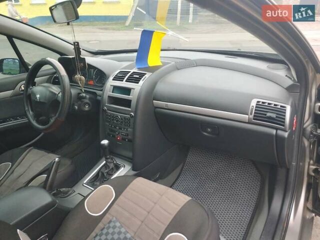 Серый Пежо 407, объемом двигателя 1.8 л и пробегом 193 тыс. км за 2999 $, фото 10 на Automoto.ua
