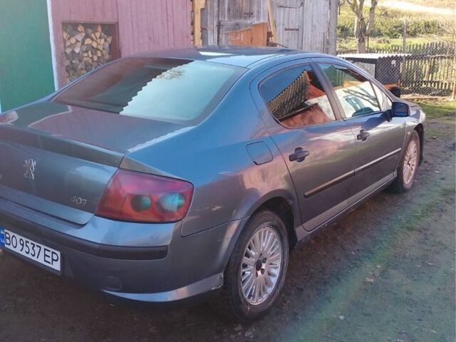 Серый Пежо 407, объемом двигателя 1.7 л и пробегом 500 тыс. км за 3100 $, фото 4 на Automoto.ua