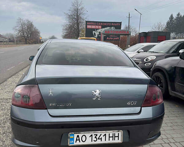 Серый Пежо 407, объемом двигателя 1.75 л и пробегом 300 тыс. км за 3000 $, фото 4 на Automoto.ua