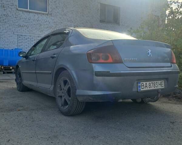 Серый Пежо 407, объемом двигателя 2.01 л и пробегом 370 тыс. км за 5550 $, фото 2 на Automoto.ua