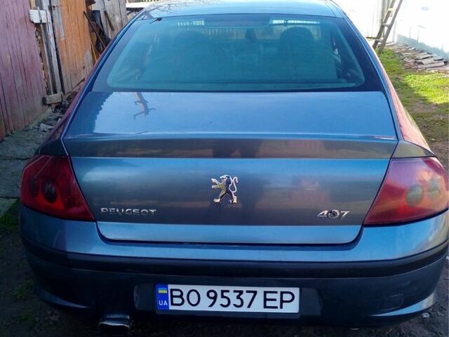 Серый Пежо 407, объемом двигателя 1.7 л и пробегом 500 тыс. км за 3100 $, фото 3 на Automoto.ua