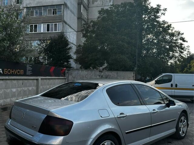 Сірий Пежо 407, об'ємом двигуна 2.2 л та пробігом 260 тис. км за 4300 $, фото 3 на Automoto.ua