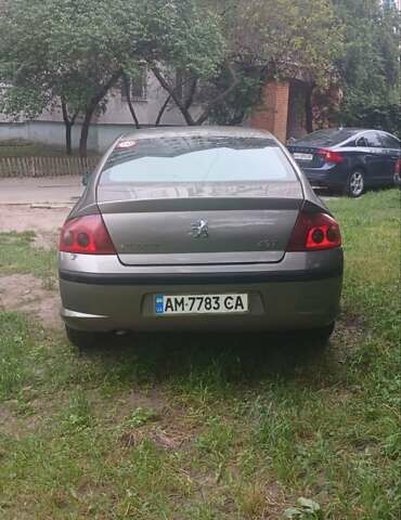 Серый Пежо 407, объемом двигателя 1.8 л и пробегом 220 тыс. км за 3500 $, фото 3 на Automoto.ua