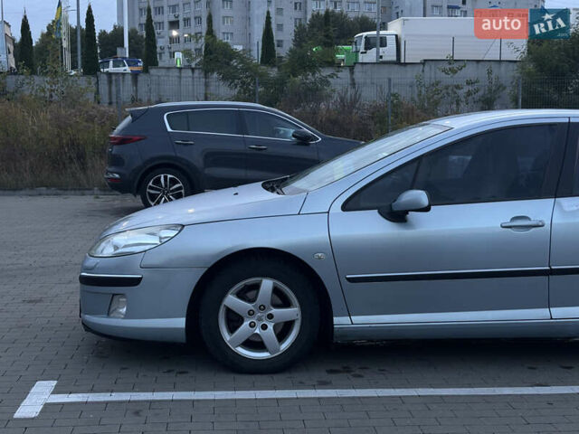 Серый Пежо 407, объемом двигателя 2 л и пробегом 265 тыс. км за 3900 $, фото 3 на Automoto.ua