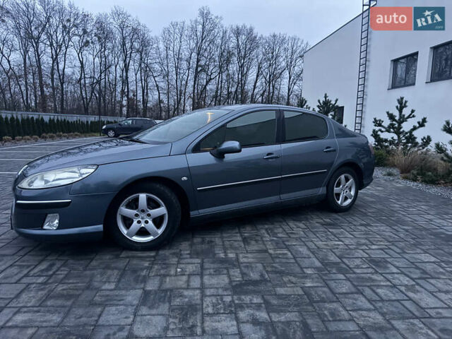 Серый Пежо 407, объемом двигателя 2 л и пробегом 266 тыс. км за 4000 $, фото 1 на Automoto.ua