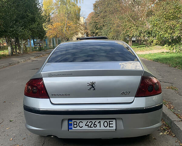 Серый Пежо 407, объемом двигателя 2 л и пробегом 290 тыс. км за 4300 $, фото 12 на Automoto.ua