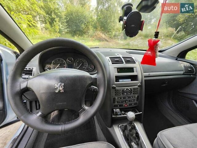 Серый Пежо 407, объемом двигателя 2 л и пробегом 257 тыс. км за 4000 $, фото 11 на Automoto.ua