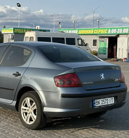 Пежо 407 2006 в Ровно на Automoto.ua Серый Пежо 407, объемом двигателя 1.75 л и пробегом 249 тыс. км за 3800 $, фото 4 на Automoto.ua
