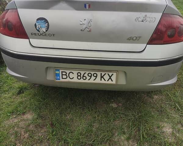 Серый Пежо 407, объемом двигателя 2 л и пробегом 358 тыс. км за 2800 $, фото 7 на Automoto.ua