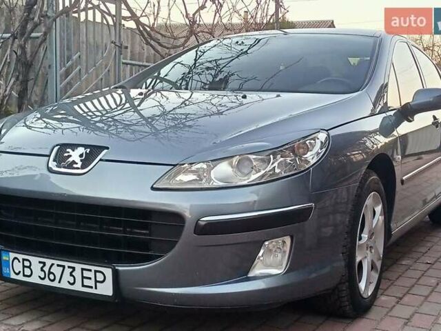 Серый Пежо 407, объемом двигателя 2 л и пробегом 225 тыс. км за 5600 $, фото 1 на Automoto.ua
