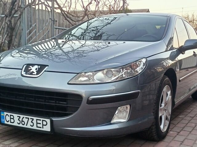 Серый Пежо 407, объемом двигателя 2 л и пробегом 225 тыс. км за 5600 $, фото 1 на Automoto.ua