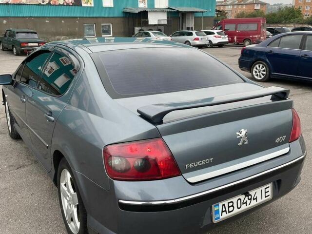 Серый Пежо 407, объемом двигателя 2 л и пробегом 260 тыс. км за 4700 $, фото 12 на Automoto.ua