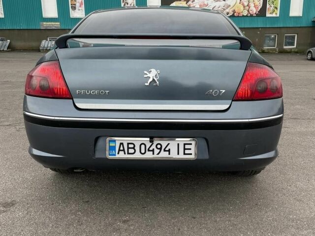 Серый Пежо 407, объемом двигателя 2 л и пробегом 260 тыс. км за 4700 $, фото 11 на Automoto.ua