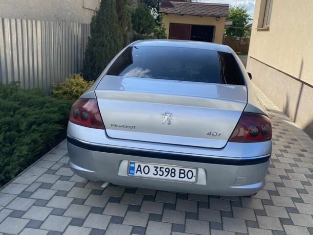 Серый Пежо 407, объемом двигателя 2 л и пробегом 270 тыс. км за 3500 $, фото 4 на Automoto.ua