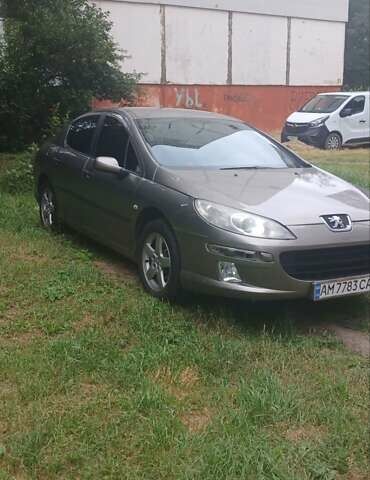 Серый Пежо 407, объемом двигателя 1.8 л и пробегом 220 тыс. км за 3500 $, фото 1 на Automoto.ua