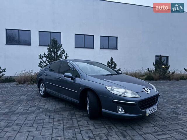 Серый Пежо 407, объемом двигателя 2 л и пробегом 266 тыс. км за 4000 $, фото 2 на Automoto.ua