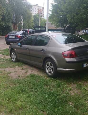 Серый Пежо 407, объемом двигателя 1.8 л и пробегом 220 тыс. км за 3500 $, фото 2 на Automoto.ua