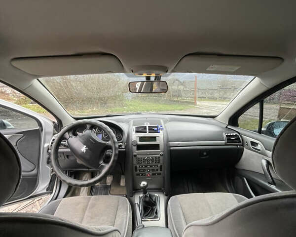 Сірий Пежо 407, об'ємом двигуна 2 л та пробігом 153 тис. км за 3599 $, фото 7 на Automoto.ua