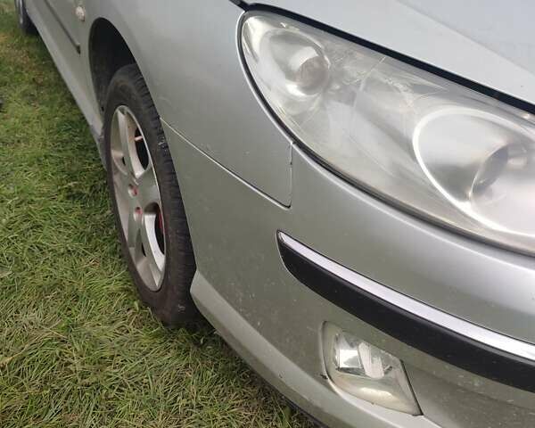 Серый Пежо 407, объемом двигателя 2 л и пробегом 358 тыс. км за 2800 $, фото 15 на Automoto.ua