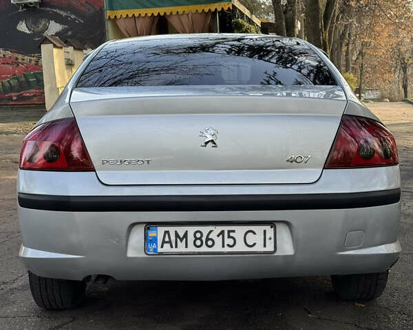 Сірий Пежо 407, об'ємом двигуна 1.75 л та пробігом 182 тис. км за 3750 $, фото 6 на Automoto.ua