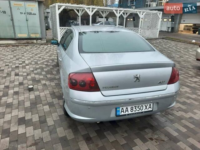 Сірий Пежо 407, об'ємом двигуна 2 л та пробігом 159 тис. км за 5100 $, фото 6 на Automoto.ua