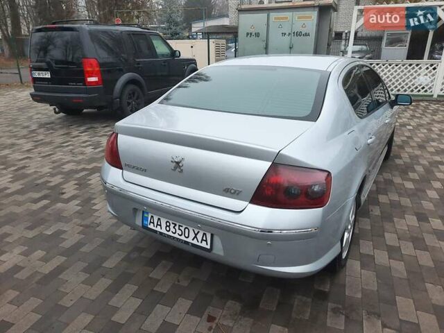 Сірий Пежо 407, об'ємом двигуна 2 л та пробігом 159 тис. км за 5100 $, фото 8 на Automoto.ua