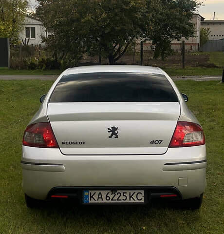 Сірий Пежо 407, об'ємом двигуна 1.6 л та пробігом 358 тис. км за 6200 $, фото 3 на Automoto.ua