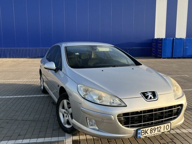 Серый Пежо 407, объемом двигателя 1.6 л и пробегом 220 тыс. км за 4200 $, фото 5 на Automoto.ua