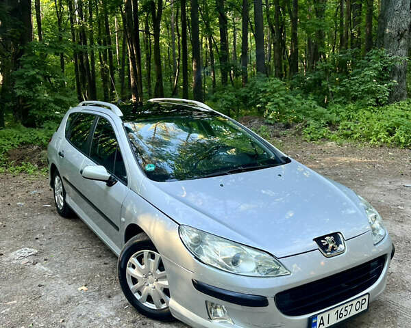 Серый Пежо 407, объемом двигателя 1.8 л и пробегом 152 тыс. км за 4000 $, фото 6 на Automoto.ua