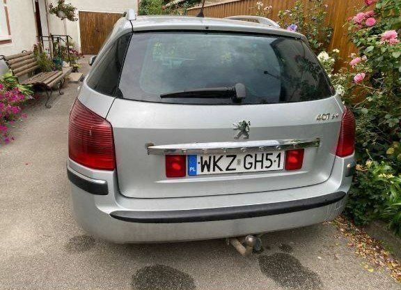 Серый Пежо 407, объемом двигателя 1.6 л и пробегом 999 тыс. км за 1600 $, фото 1 на Automoto.ua