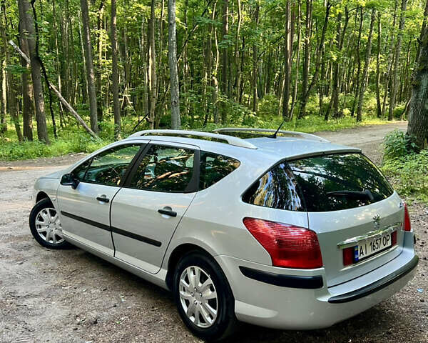 Серый Пежо 407, объемом двигателя 1.8 л и пробегом 152 тыс. км за 4000 $, фото 2 на Automoto.ua