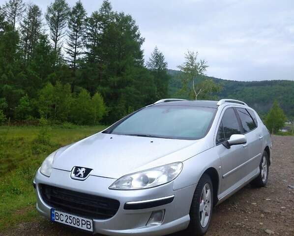 Серый Пежо 407, объемом двигателя 1.6 л и пробегом 300 тыс. км за 4100 $, фото 1 на Automoto.ua