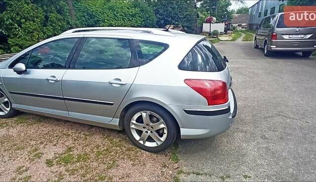 Серый Пежо 407, объемом двигателя 2 л и пробегом 251 тыс. км за 4200 $, фото 4 на Automoto.ua