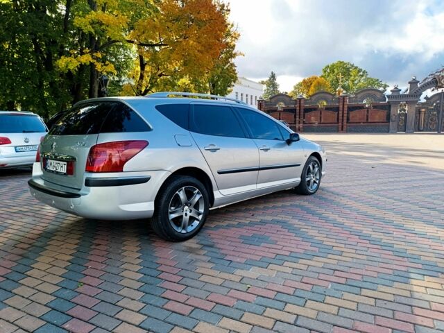 Серый Пежо 407, объемом двигателя 2 л и пробегом 237 тыс. км за 4695 $, фото 6 на Automoto.ua