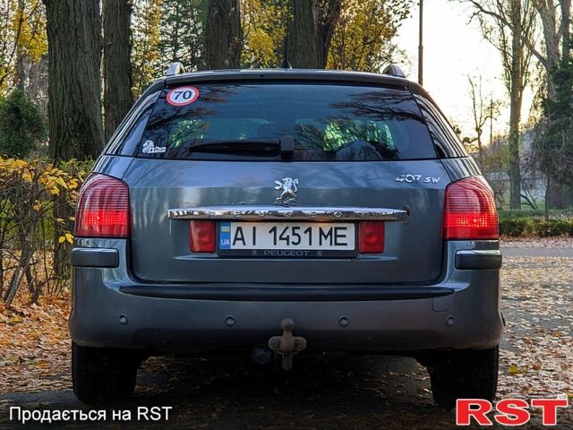 Сірий Пежо 407, об'ємом двигуна 2.2 л та пробігом 368 тис. км за 6500 $, фото 2 на Automoto.ua