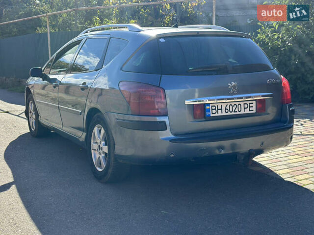 Серый Пежо 407, объемом двигателя 2 л и пробегом 380 тыс. км за 3300 $, фото 3 на Automoto.ua