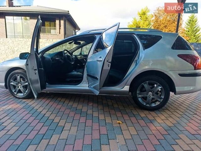 Серый Пежо 407, объемом двигателя 2 л и пробегом 467 тыс. км за 4399 $, фото 20 на Automoto.ua