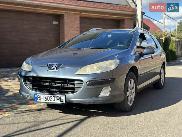 Серый Пежо 407, объемом двигателя 2 л и пробегом 380 тыс. км за 3300 $, фото 2 на Automoto.ua