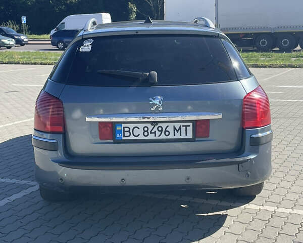 Серый Пежо 407, объемом двигателя 2 л и пробегом 390 тыс. км за 3800 $, фото 12 на Automoto.ua