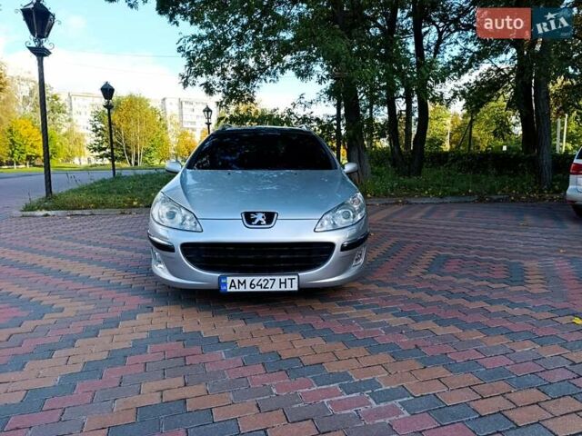 Серый Пежо 407, объемом двигателя 2 л и пробегом 467 тыс. км за 4399 $, фото 2 на Automoto.ua