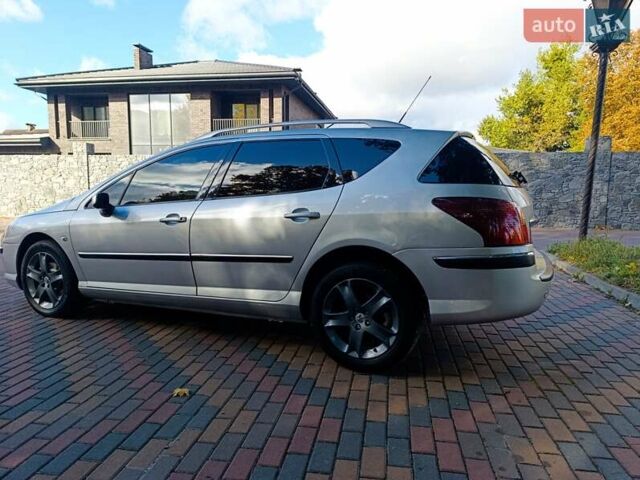 Серый Пежо 407, объемом двигателя 2 л и пробегом 467 тыс. км за 4399 $, фото 11 на Automoto.ua