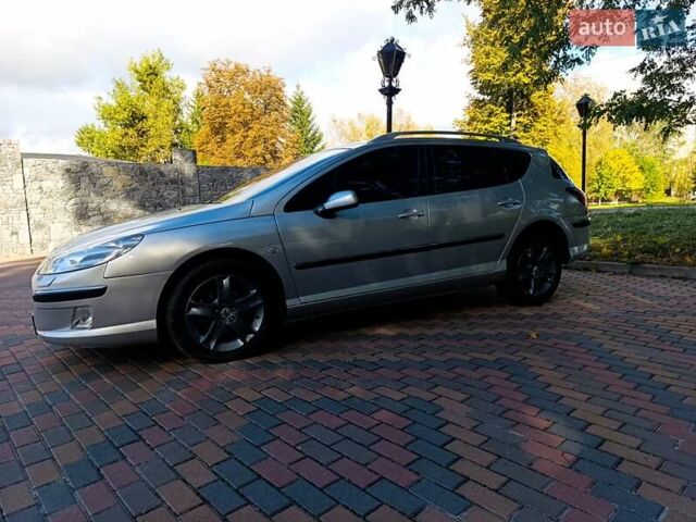 Серый Пежо 407, объемом двигателя 2 л и пробегом 467 тыс. км за 4399 $, фото 13 на Automoto.ua