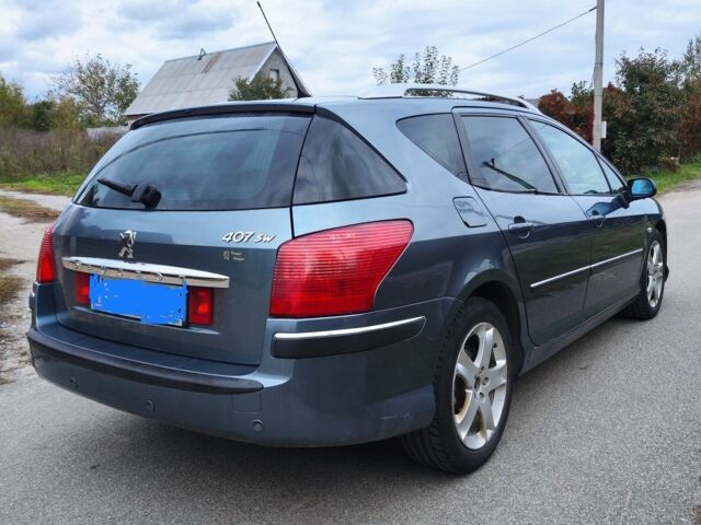 Сірий Пежо 407, об'ємом двигуна 2 л та пробігом 299 тис. км за 2200 $, фото 2 на Automoto.ua